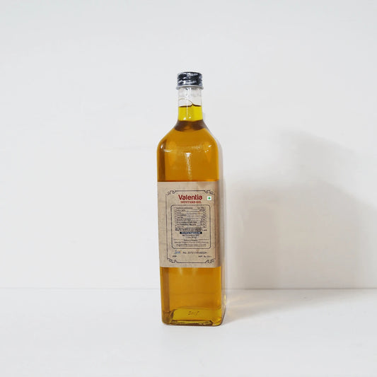 Valentia Yellow Mustard Oil | Cold Pressed | 100% Pure & Natural | Wooden Ghani Process