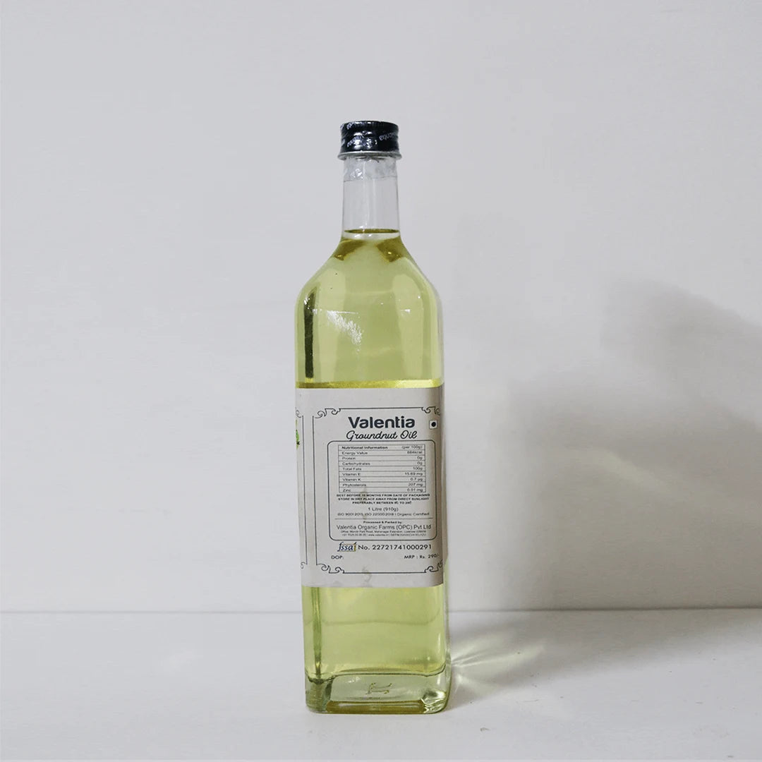 Groundnut Oil | Cold Pressed | 100% Pure | Wooden Ghani Extracted