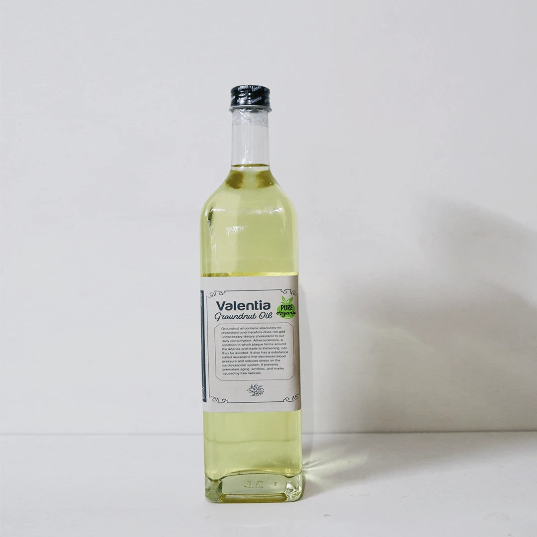 Groundnut Oil | Cold Pressed | 100% Pure | Wooden Ghani Extracted