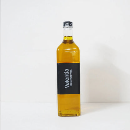 Valentia Black Mustard Oil | Cold Pressed | 100% Pure & Unrefined | Wooden Ghani Extracted
