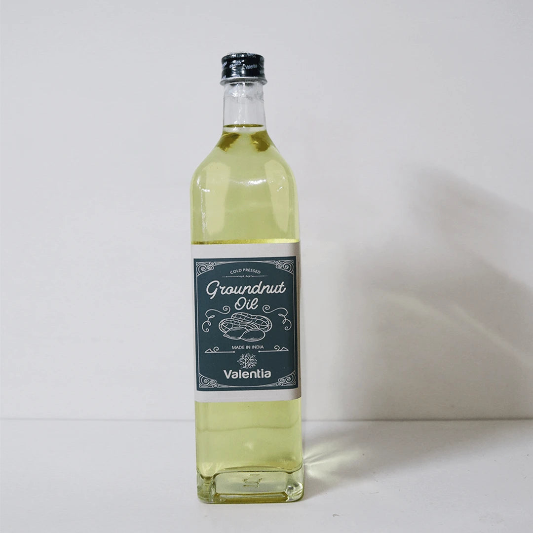 Groundnut Oil | Cold Pressed | 100% Pure | Wooden Ghani Extracted