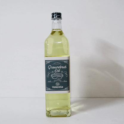 Groundnut Oil | Cold Pressed | 100% Pure | Wooden Ghani Extracted