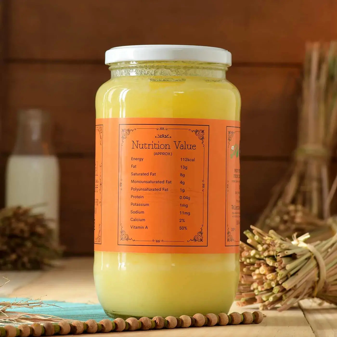 Sahiwal Cow Ghee | Traditional Bilona Method | From Grass-Fed Desi Sahiwal Cows | 100% Purity Guaranteed