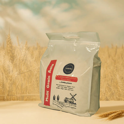 Multi Grain Aata | Blend of Whole Wheat & Millets | High-Fiber | Freshly Ground