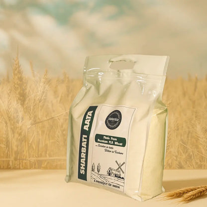 Sharbati Aata | Premium MP Sehore Wheat | 100% Whole Wheat | Softer, Tastier Rotis
