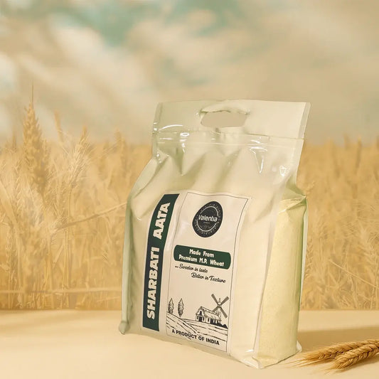 Sharbati Aata | Premium MP Sehore Wheat | 100% Whole Wheat | Softer, Tastier Rotis