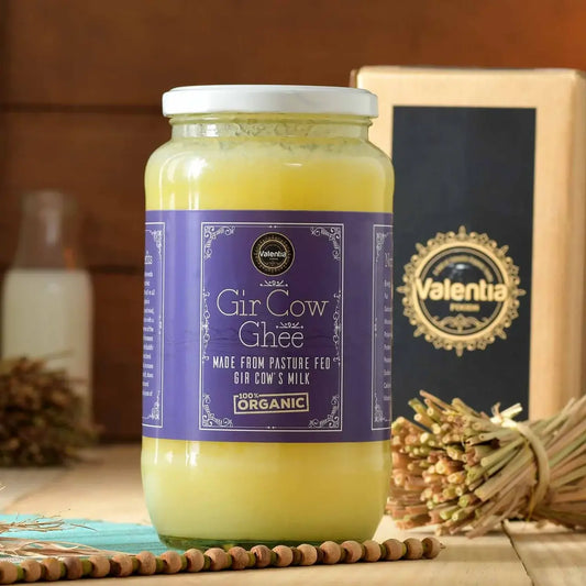 Gir Cow Ghee | Traditional Bilona Method | From Grass-Fed Gir Cows | 100% Purity Guaranteed