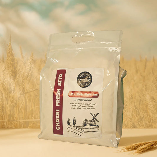 Chakki Fresh Atta | 100% Whole Wheat Flour | Stone-Ground | Soft Roti Texture